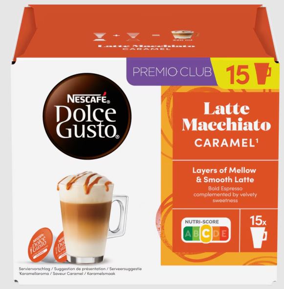 Dolce Gusto® Latte Macchiato Caramel 30 capsules