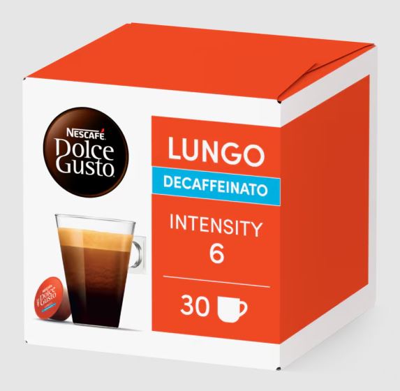 Dolce Gusto® Lungo Decaffeinato 30 capsules