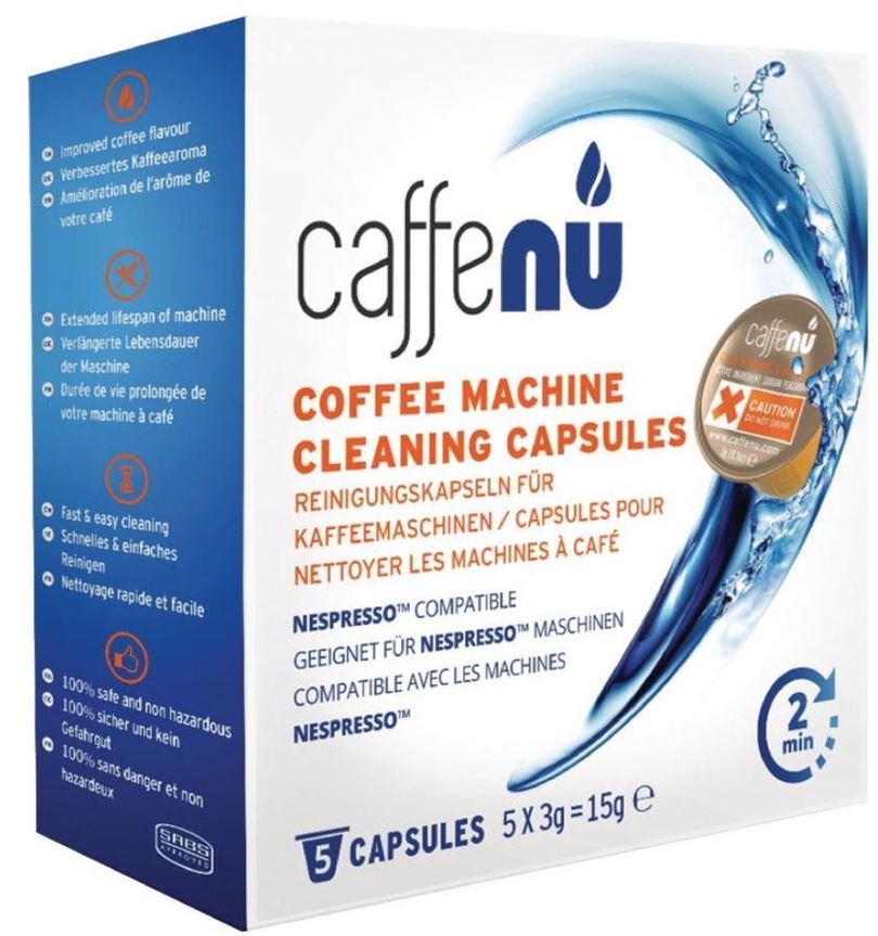ACTIE! Caffenu® 5 Reinigingscapsules voor Nespresso®*