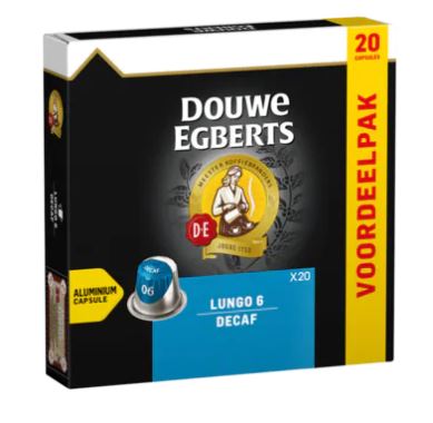 Douwe Egberts Lungo Decaf 20 capsules