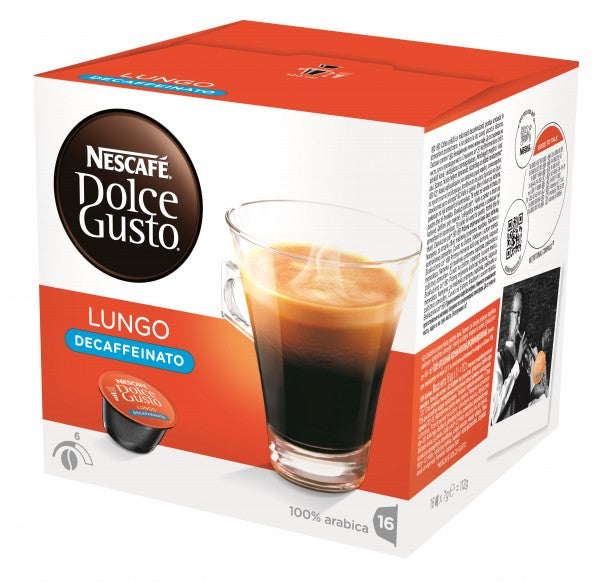 Dolce Gusto® Lungo Decaffeinato 16 capsules
