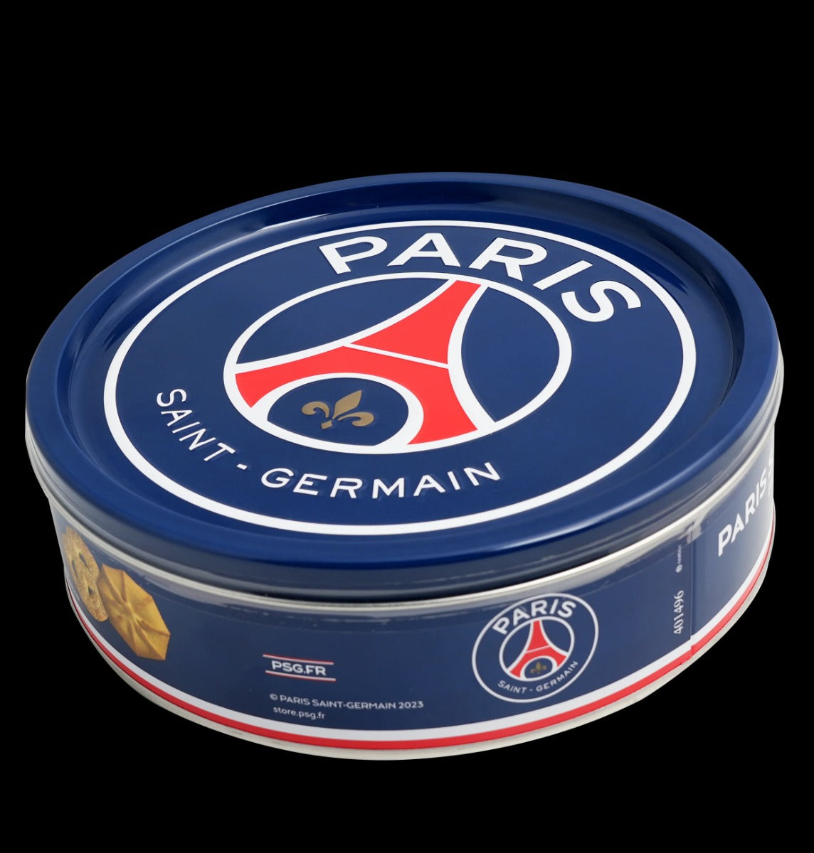 Paris Saint-Germain Boterkoekjes | Blik 340 Gram