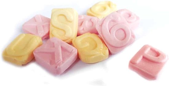 Schuttelaar Suikergoed Cijfers En Letters 5 kg